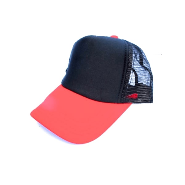 Trucker Cap - Sort og rød Red