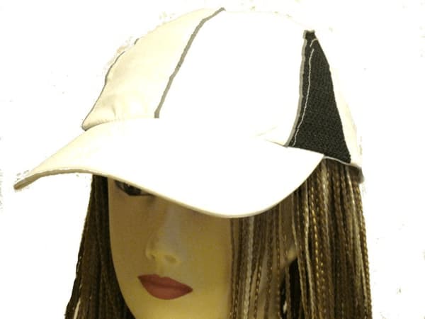 Reflex cap - mustavalkoinen White