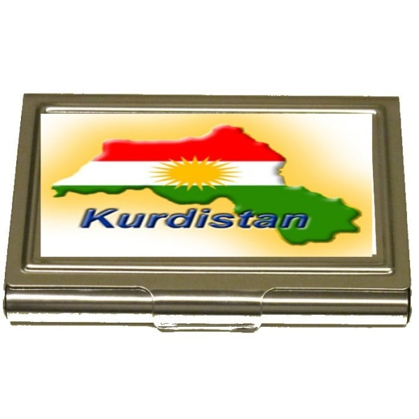 Kurdistans karta korthållare