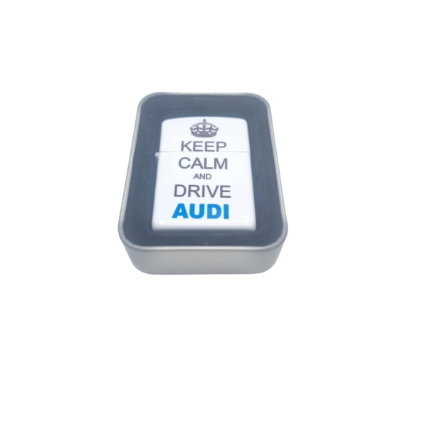 Bensin lighter - Keep calm and drive Audi