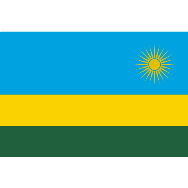 Ruanda lippu Rwanda 
