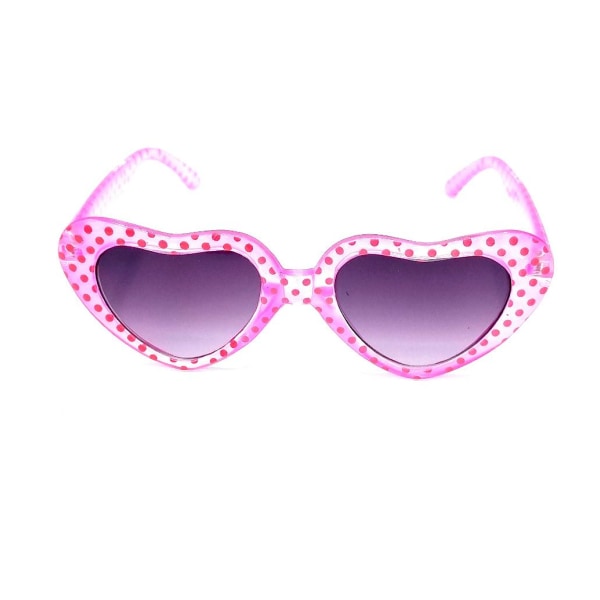 Barnesolbriller - Hjerte - flere farger Pink