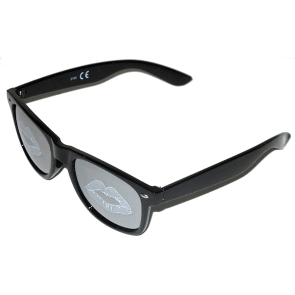 Solbriller Retro - Sorte Læber Black