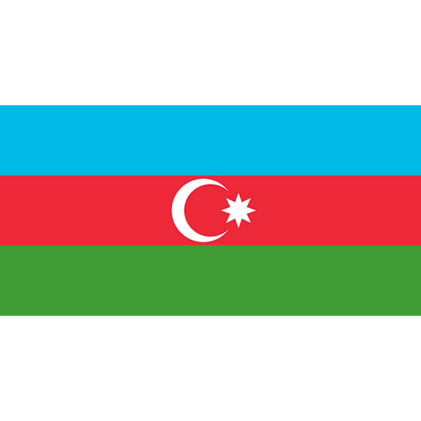 Aserbajdsjans flagg