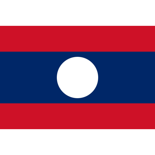 Laos flagga