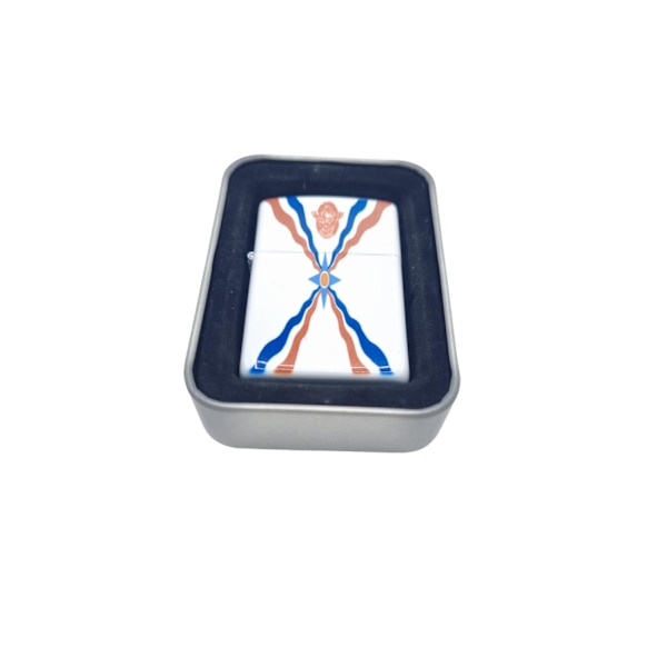 Assyrisk flagg bensin lighter