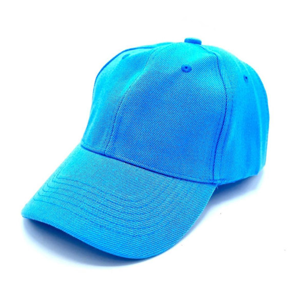 Lyseblå caps Unisex baseballcaps Light blue