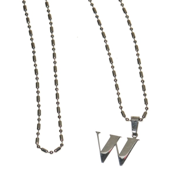 Kaulakoru W-kirjaimella Silver