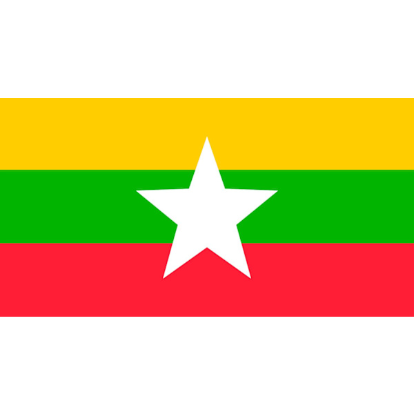 Myanmar flagg