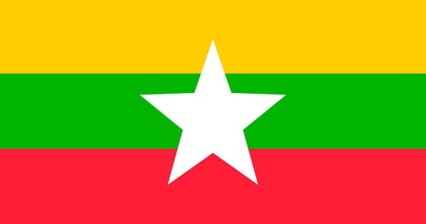 Myanmar flagga