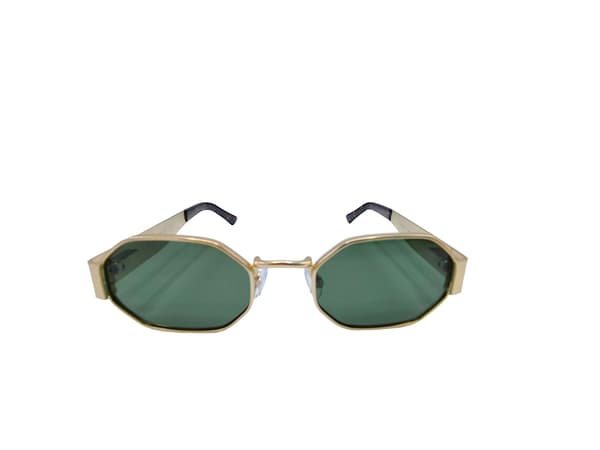 ShadeX Solglasögon - Silver/Green Grön