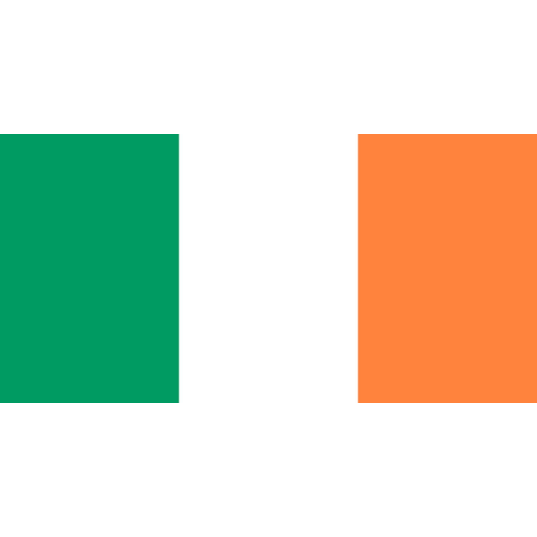 Flag af Irland White Irland 