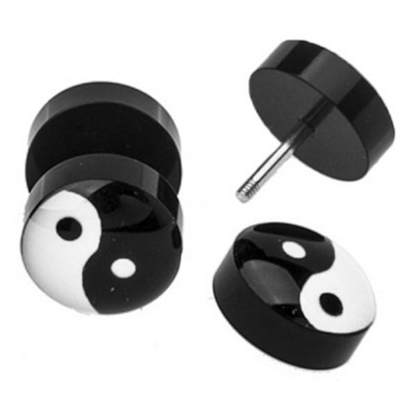 Fake Plug - Yin Yang Black