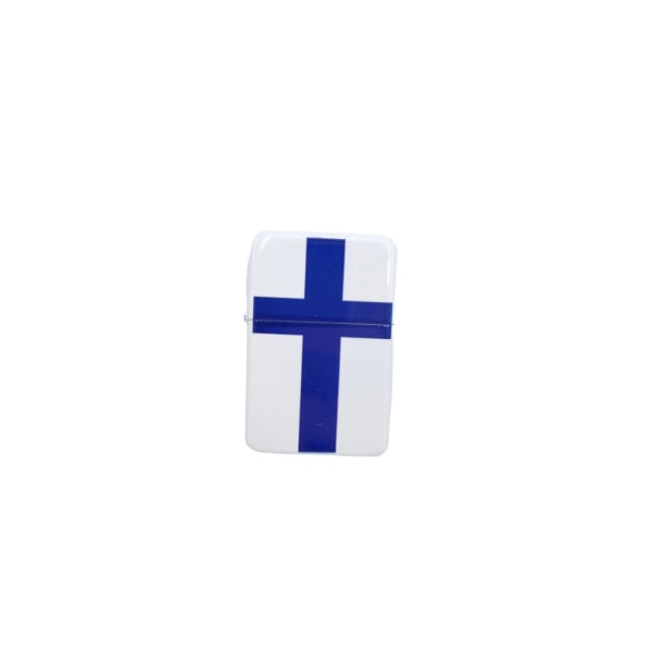 Bensin lighter - finsk flagg