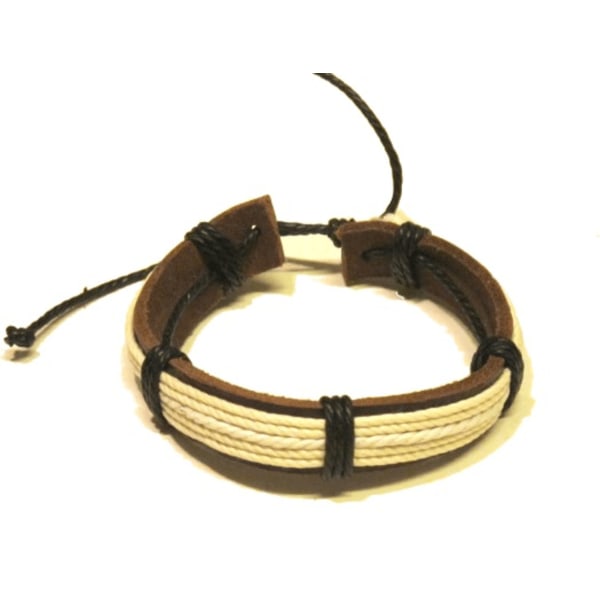 Armband - Läder Brun