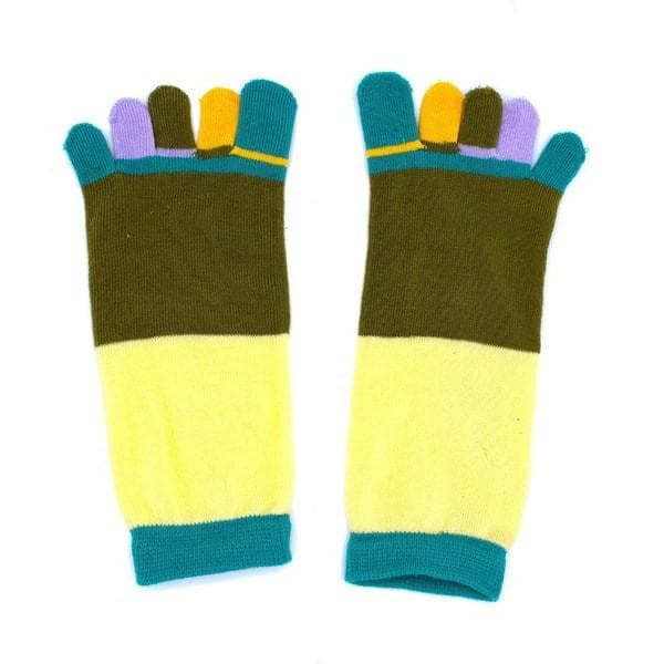 Fargerike tåsokker Sox - 3 par Blue