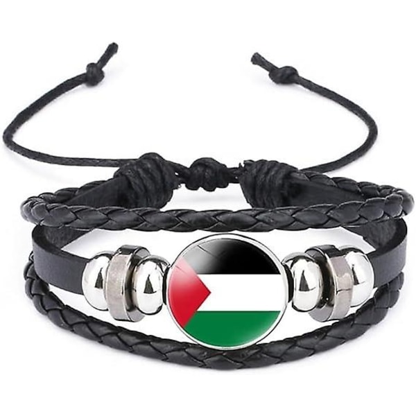 Palestina läderarmband