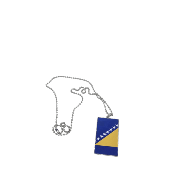 BOSNIA FLAG halskæde