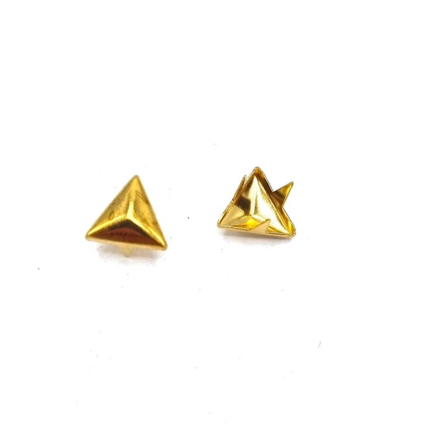 Lösa Nitar - Guld Triangel - 40 st Guld