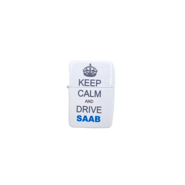 Bensin lighter Keep calm and drive SAAB