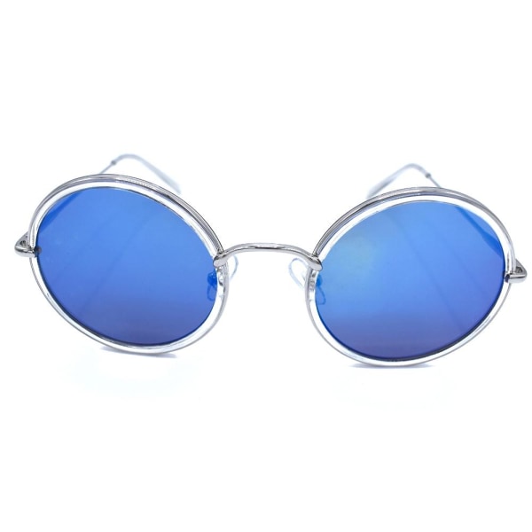 FEAR Runde solbriller - blå Blue