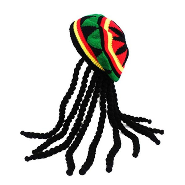 RASTAM HAT MED DREADLOCKS