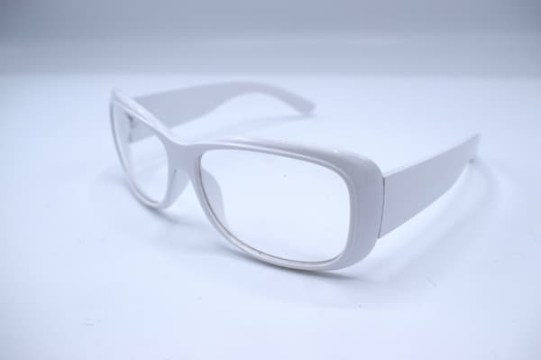 Klare hvite glass White
