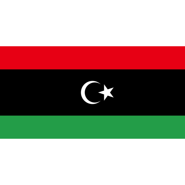 Libyen flagga