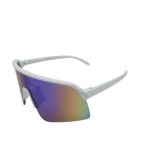 Sport aurinkolasit Wrap-around valkoinen White White/blue