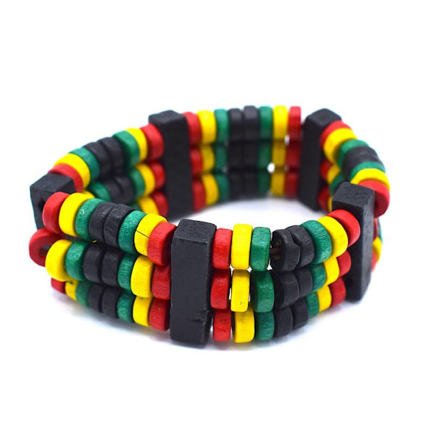 RASTA PARLÆR ARMBånd TRIPLE - ELAST