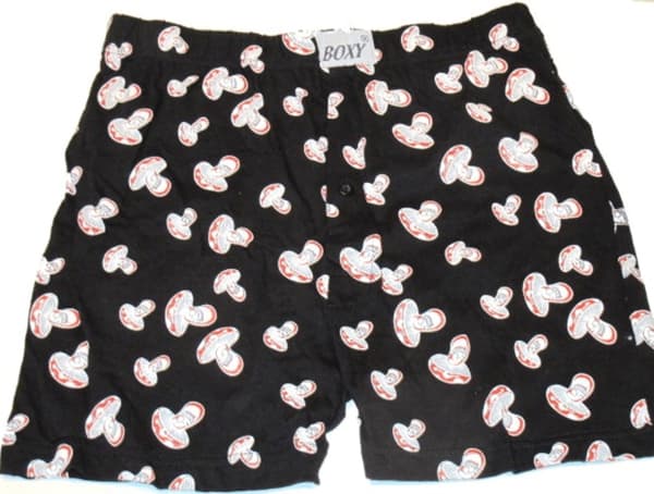 Undertøyshorts - Svamp Black L