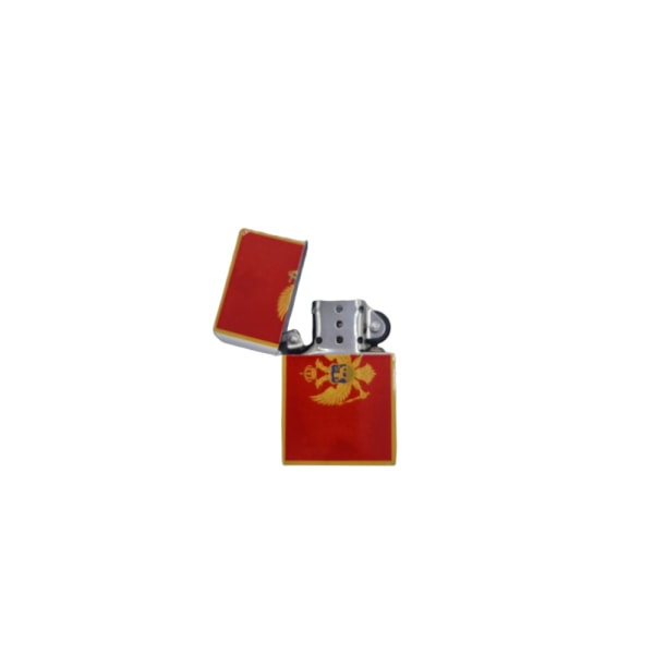 Montenegro flagg bensin lighter