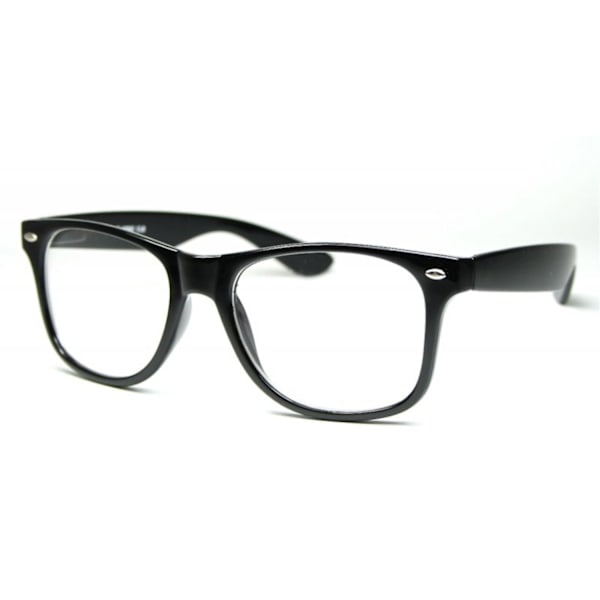 SOLBRILLER Klar - sort Black
