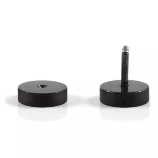 Fake Plug - Sort 10 mm / et par Black