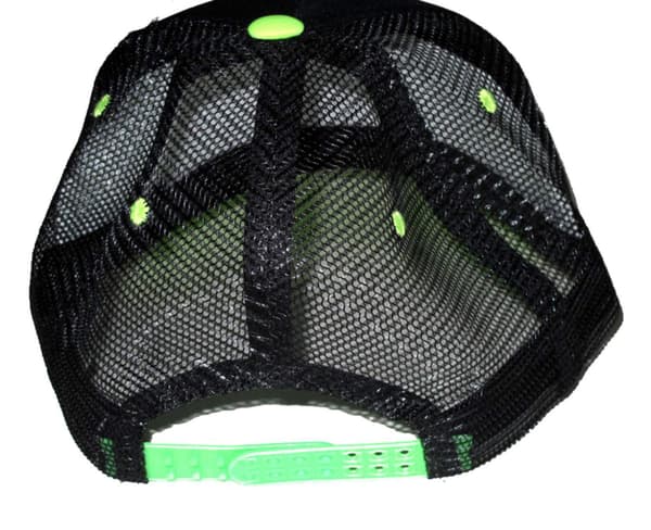Gul og sort trucker kasket Yellow