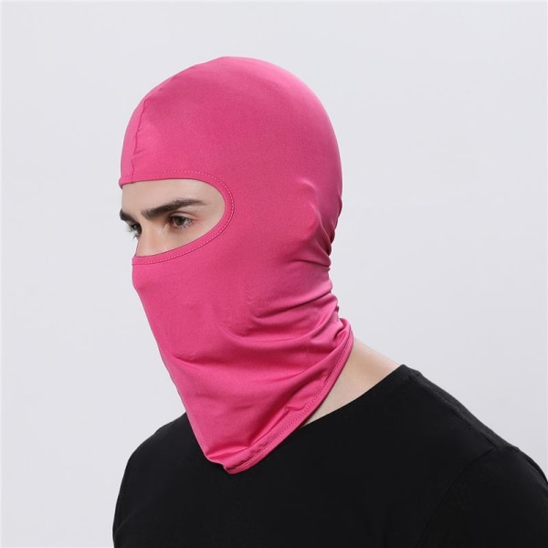 Ski maski Balaclava moottoripyörä - Useita värejä Pink