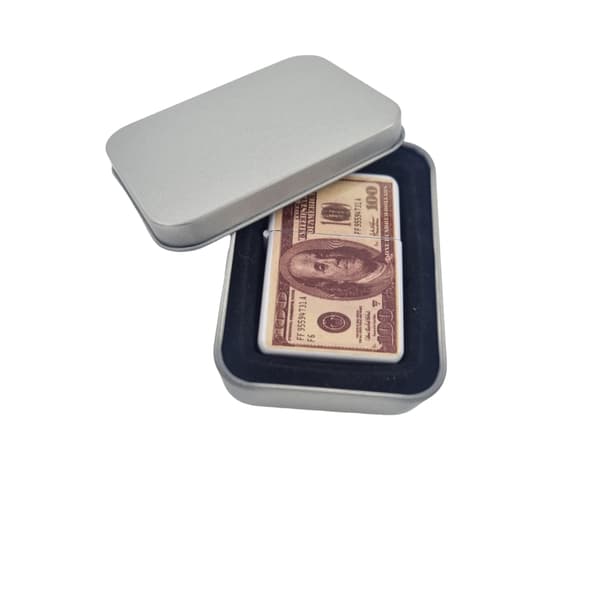 100 dollar bensa sytytin