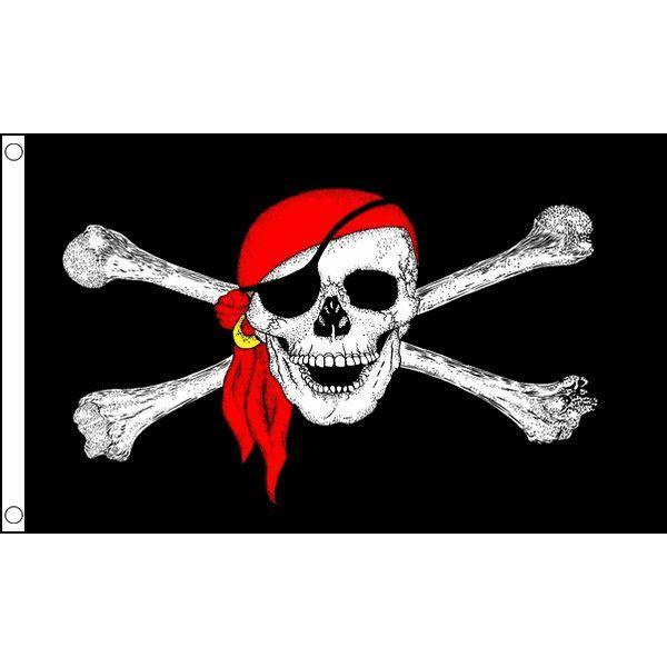 Pirat Flag Black