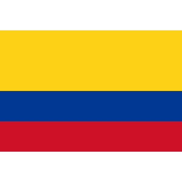 Colombia flagga Colombia 