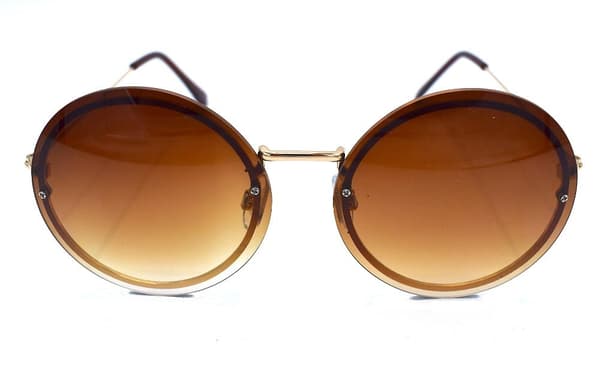 ROCKY Runde solbriller - brun Brown