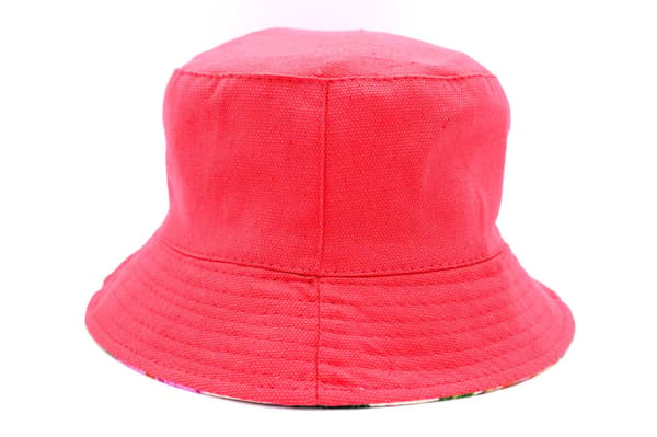Blomster fiskehat Pink