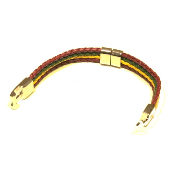 Armband - Läder Green