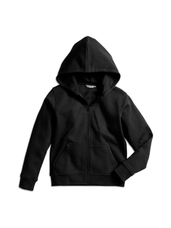 Svart hettegenser Black XL
