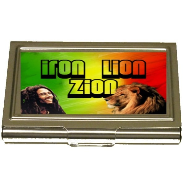 Lion Zion kortholder Silver