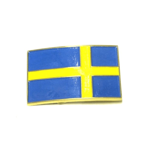 Bæltespænde - Sveriges Flag