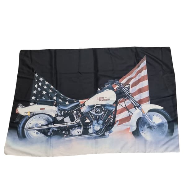 Flagga - Motorcycle Svart