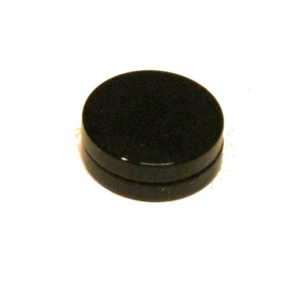Falsk pluggmagnet svart 6 mm Black