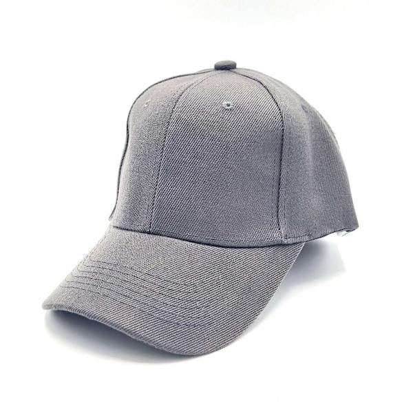 harmaa lippis Unisex baseball-lippis Grey