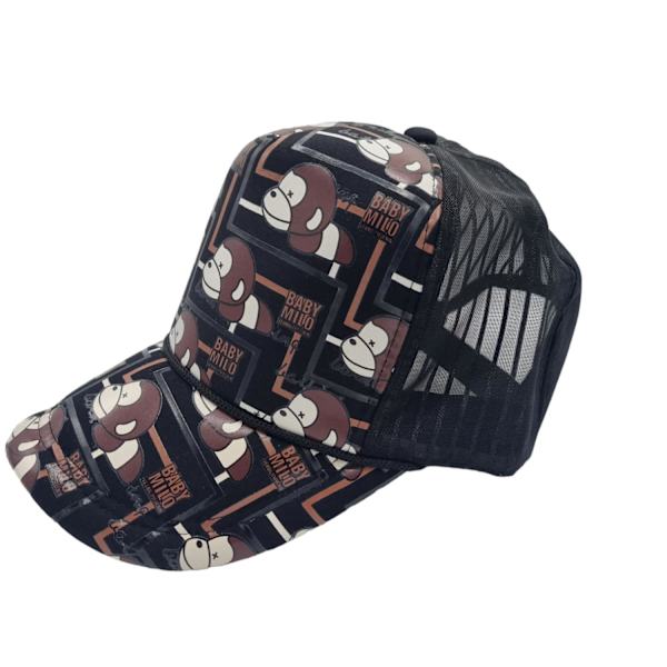 Ape Milo Black - Trucker-lippis Black