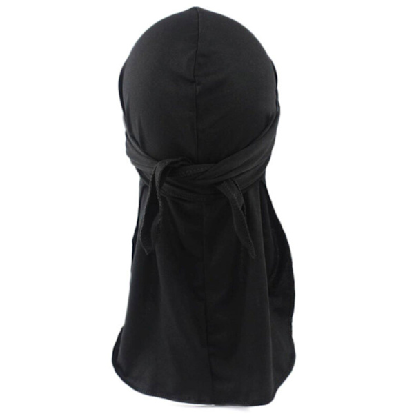 Durag - Bandana - Do-rag sort Black